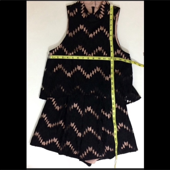 Stylestalker Miranda Black mesh Romper Size Small - Picture 6 of 8